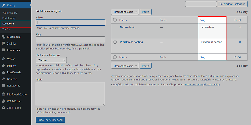 Necachovanie query strings v LiteSpeed Cache plugine