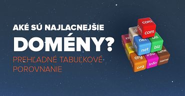 Najlacnejšie domény