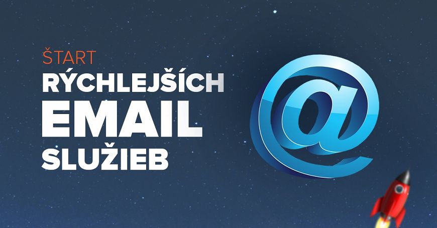 Odštartovali sme rýchlejšie email služby