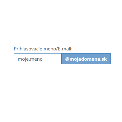 Vlastný e-mail