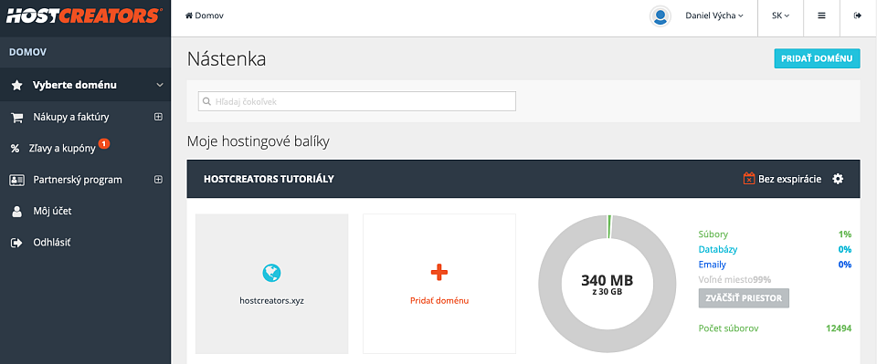 WebAdmin HostCreators