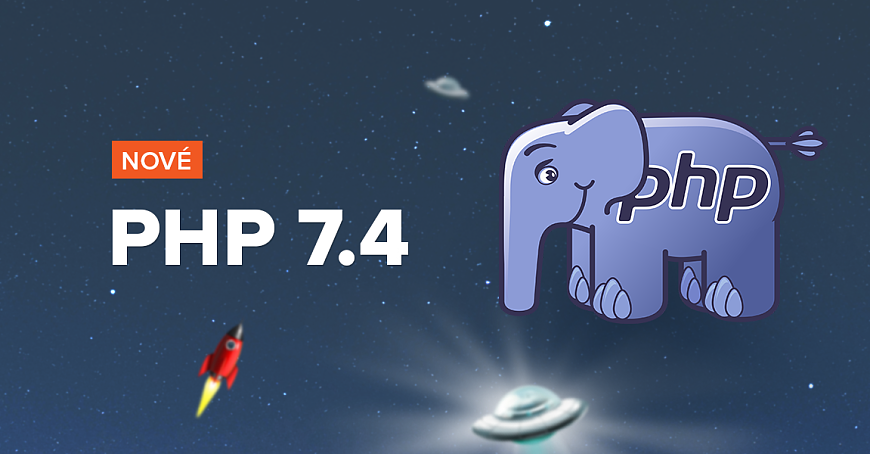 PHP 7.4 pre všetky hostingové balíčky
