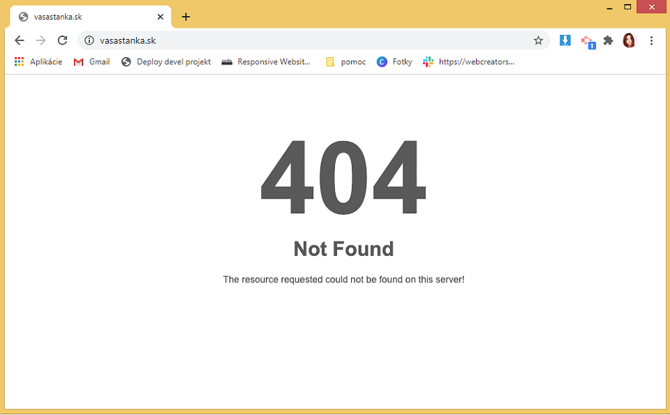 Chyba 404 z OpenLiteSpeed