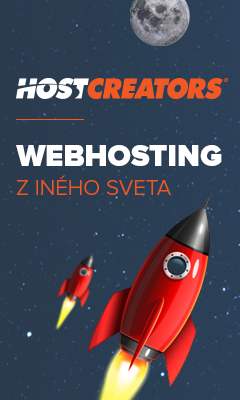 HostCreators - Webhosting, Hosting, Registrácia domén