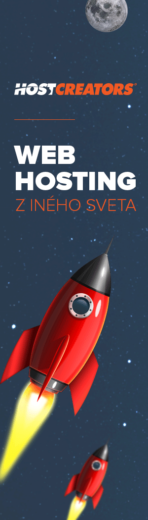 HostCreators - Webhosting, Hosting, Registrácia domén