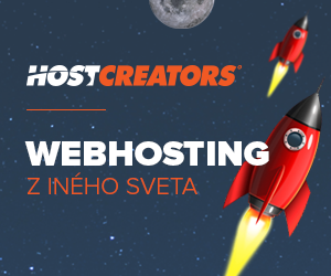 HostCreators - Webhosting, Hosting, Registrácia domén