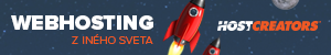 HostCreators - Webhosting, Hosting, Registrácia domén