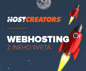 HostCreators - Webhosting, Hosting, Registrácia domén