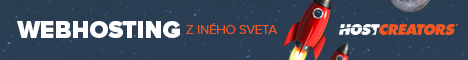HostCreators - Webhosting, Hosting, Registrácia domén