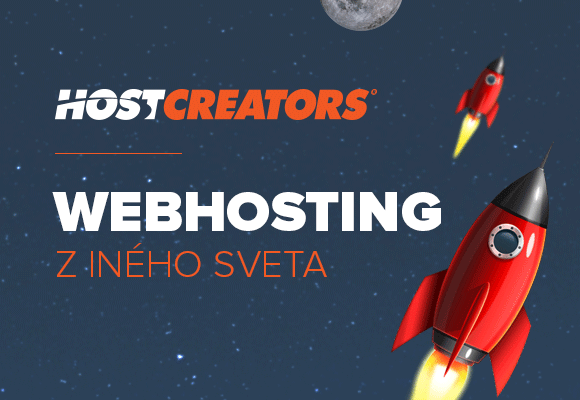 HostCreators - Webhosting, Hosting, Registrácia domén