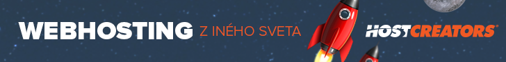 HostCreators - Webhosting, Hosting, Registrácia domén